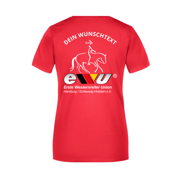 Rückendruck - Ladies' Basic-T Miniaturansicht